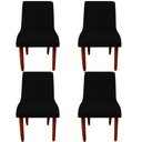 Ver imagem 1 de Kit 04 Cadeiras Para Sala de Jantar Lizz Pés Palito Veludo Preto D'Classe Decor