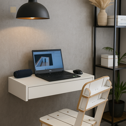 Gaveta Penteadeira Suspensa Mdf 60cm com Trilho Telescópico - 3