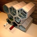 Ver imagem 4 de Mini Adega Mdf para 08 Garrafas