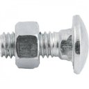 Ver imagem 3 de Parafuso francês zincado com porca 3/8" x 1" Vonder