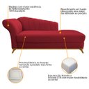 Ver imagem 6 de Kit Diva Recamier Vanessa 160cm Lado Direito e 02 Poltronas Laura Suede - Doce Sonho Móveis RECAMIER