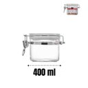 Ver imagem 2 de Kit 4 Pote Hermético Acrilíco Redondo Transparente Hauskraft