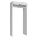 Ver imagem 7 de Porta-geladeira 103 Cm 1 Porta Basculante Branco Stella Madesa