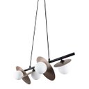 Ver imagem 4 de Pendente Leblon Preto 118cm 5xe27 200w - Rm001b - Bella