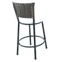 Ver imagem 7 de Kit 2 Banquetas Baixa de Cozinha Encosto Junco