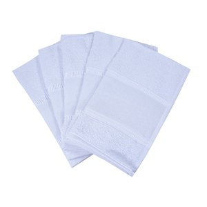 Kit 24 Toalha Lavabo Rekint Perfeito Estilo Branco