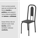 Ver imagem 7 de Conjunto Sala de Jantar com 4 Cadeiras Lívia Preto