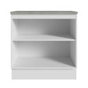 Ver imagem 6 de Armário Gabinete para Banheiro 80cm 2 Portas Branco Madesa