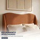 Ver imagem 2 de Cabeceira Cama Box Casal 140 cm Vivace Bouclê B05 - D'Rossi