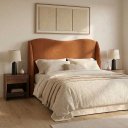 Ver imagem 1 de Cabeceira Cama Box Casal 140 cm Vivace Bouclê B05 - D'Rossi