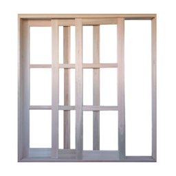 Porta de Correr Luxo Eucalipto 3 Folhas 2,15x1,40 Frainer - 4