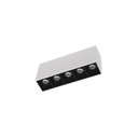 Ver imagem 1 de Luminária de Teto Spot Branco e Preto Led Taschibra Luz Pontual Arch Sobrepor 10w 2700k - Preto e Br
