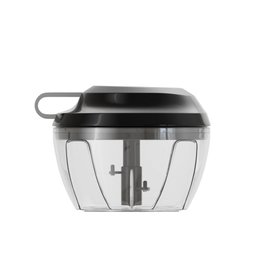 Mini Processador de Alimentos Plástico Premium Preto 13,5cm - 2
