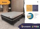 Ver imagem 2 de Colchão Casal Molas Ensacadas Masterpocket Roma Euro Pillow Ciano