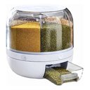 Ver imagem 1 de Organizador Alimentos Giratório 6 Divisórias Porta Grãos Lorben