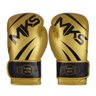 Luva de Boxe Mks Champions V3 Dourada/preto 10 Oz - 10