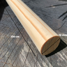 5 Roliços Bastão Madeira Natural Pinus 16mm x 150 cm - 2