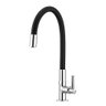 Torneira Silicone Cozinha Mesa Gourmet Flexível 1/4 De Volta preta - 1