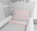 Ver imagem 4 de Kit Berço Enxoval de Bebê Arco-ìris Corações