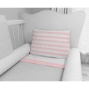 Ver imagem 4 de Kit Berço Enxoval de Bebê Arco-ìris Corações