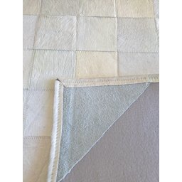 Tapete de Couro Natural Branco 3,00 X 2,00 M - 2