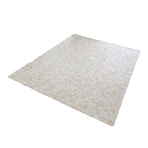Tapete de Couro Natural Branco 3,00 X 2,00 M