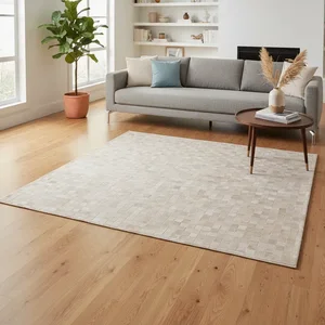 Tapete de Couro Natural Branco 3,00 X 2,00 M