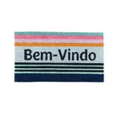 Ver imagem 1 de Tapete Capacho Fibra de Côco Corttex Capacho57039000 Bem Vindo Listras