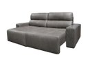 Ver imagem 4 de Sofá Retrátil e Reclinável de Couro Atami 2,30 M Cement Grey - Mempra Design