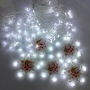 Ver imagem 4 de Pisca Cascata Flocos Natal 80 Lâmpadas Leds Branco 3m 220v