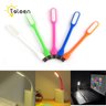 luminária mini led noturna para notebook, com 5v usb, luz noturna para leitura, para pc ou notebook, - 1