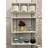 3 em 1 Nicho para Banheiro Nicho Porta Higiênico Organizador Decoração Madeira - 2