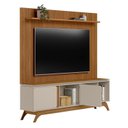 Ver imagem 5 de Rack com Painel Ripado para TV até 70 Polegadas MDF 201CMX194CM Pés em Madeira Maciça Genova 2.0 Istambul