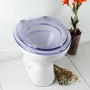 Ver imagem 6 de Assento Sanitario Poliester Carina Cristal para vaso Ideal Standard