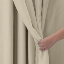 Cortina 3,00x2,50 Sala Quarto Cozinha Voil Blackout Tecido:pérola - 4