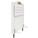 Ver imagem 6 de Cabeceira Cama Box Casal Queen 160cm Imperial J02 Corano Branco - Mpozenato