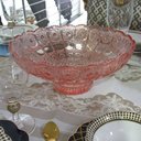 Ver imagem 6 de Centro de Mesa Versailles em Cristal Rosa - Centro de Mesa de Luxo para Ambientes Clássicos