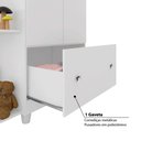 Ver imagem 3 de Guarda Roupa Infantil Gutti Flex com 2 Portas - Branco