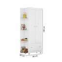 Ver imagem 7 de Guarda Roupa Infantil Gutti Flex com 2 Portas - Branco