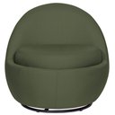 Ver imagem 2 de Poltrona Orgânica Kaira Giratória Linho Verde - Nexta Casa