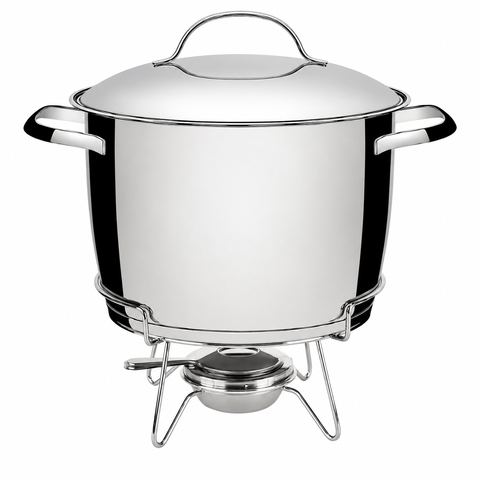 Rechaud Aço Inox Allegra 7,4L 3 Peças Tramontina