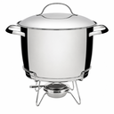 Ver imagem 1 de Rechaud Aço Inox Allegra 7,4L 3 Peças Tramontina