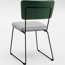 Ver imagem 2 de Kit 04 Cadeiras L02 Facto Verde Musgo Linho Cinza