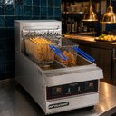 Ver imagem 4 de Fritador Zona Fria de Óleo Elétrico Mesa Premium Duplo Display Foe 2C m Dp Prm 220V Metalcubas