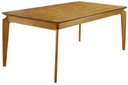 Ver imagem 1 de Mesa de Jantar Madeira Maciça - Itália-2,0x1,0m - Móveis Mundial