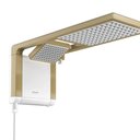 Ver imagem 2 de Chuveiro Lorenzetti Acqua Duo Ultra Eletrônico Branco/matte Gold