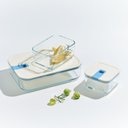 Ver imagem 6 de Pote de Vidro Hermético Retangular - Tampa com Alavanca - 750ml - Perfect Seal - Neoflam