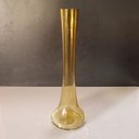 Ver imagem 5 de Vaso Decorativo de Vidro Âmbar 25x8x8cm Enfeite Sala Mesa Estante Aparador