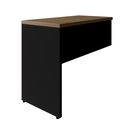 Ver imagem 5 de Mesa em L Savoia 30mm 150x150cm Escritório Macadamia/preto