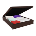 Ver imagem 1 de Cama Box Baú Casal Suede Marrom